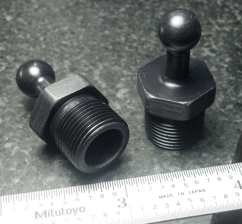 14mm and 16mm Euro Speargun Muzzle Band Adapters