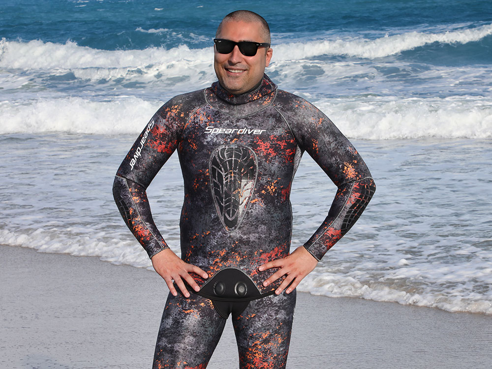 Bulk-buy Spearfishing Wetsuits for Men′s, 1.5mm Neoprene Camo Full
